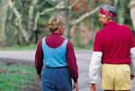 image of two senior citizens walking