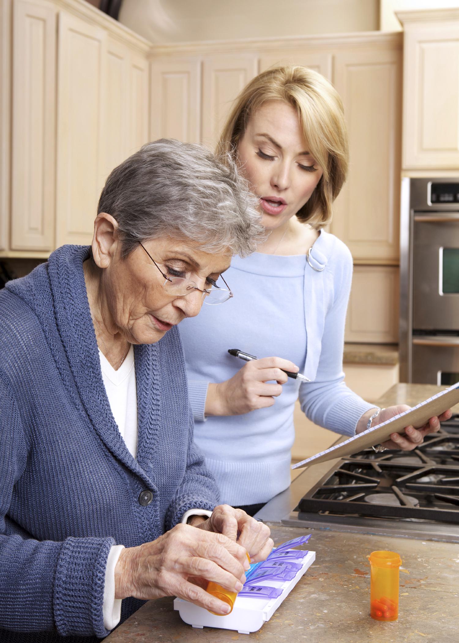 To make the most of their medical appointments, seniors should create notebooks that include all of their conditions, treatments for those conditions and medications with dosages. (Photo by iStock)