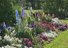 Give gardens the gift of organic matter in the fall to thank them for their beauty and bounty and prepare them for the next growing season. (Photo by MSU Extension Service/Gary Bachman)