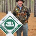 Through the years, Julian Watson has helped other Mississippi tree farmers through his participation in Mississippi State University Extension forestry programs. (Photo courtesy of Mississippi Farm County magazine/Glynda Phillips)