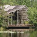 The restoration of Pinecote Pavilion at Mississippi State University's Crosby Arboretum is designed to preserve and protect the award-winning, native pine structure and state landmark for future generations. (File Photo by MSU Ag Communications)