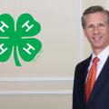 4-H logo and AT&T Mississippi president.