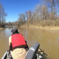 Wearing a life jacket is the single most effective precaution a hunter can take to save his life while on the water. (Photo by MSU Extension Service, File)